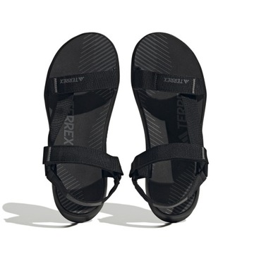 Sandały męskie adidas Terrex Hydroterra ID4273 lekkie wygodne czarne 44.5