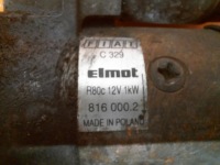 Fiat seicento 0,9 98-10 стартер 8160002 Зі Шроту, фото thumb