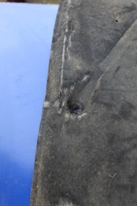 Защита подвеска левая плита под кузов оригинальный номер mercedes w221 long с Разборки, фото thumb