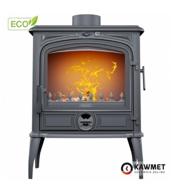 Отдельностоящая печь KAWMET Premium SELENA S14 чугунная