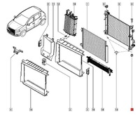фото thumb №7, Подушка кронштейн радиатора renault clio iv 215081131r