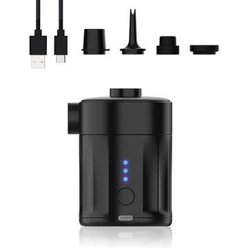 ЭЛЕКТРИЧЕСКИЙ НАСОС НА АККУМУЛЯТОРЕ ДЛЯ МАТРАСА USB 4000MAH