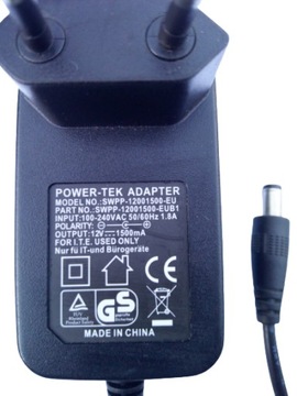 ORYGINALNY ZASILACZ CANAL+ dekoder DSB-4300 typ: F18W17-120150SPAV 12V 1,5A