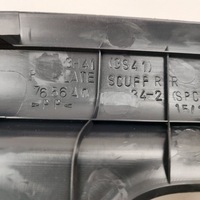 фото thumb №7, Mitsubishi lancer 2008 правая сторона молдинг порог задняя