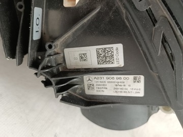 фото thumb №13, Лампа права повний led mercedes sl r231 рестайлінг 2016-2020 w231 - європа