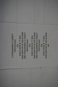 фото thumb №8, Крышка багажника борт bmw x5 g05 f95 c3z 2479km