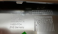 фото thumb №8, Спойлер бампера передней audi a4 8w b9 8w0807717a 3q7
