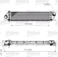 Valeo 818246 радиатор воздуха наддувочный Цена, фото thumb