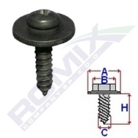 фото thumb №1, Винт с подкладка na жабо fiat 10szt.