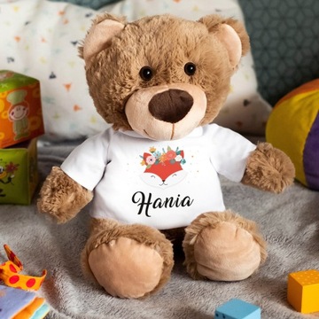 МИШКА ТЕДДИ С ИМЕНЕМ ПОДАРОК ​​НА ДЕНЬ ДЕТИ