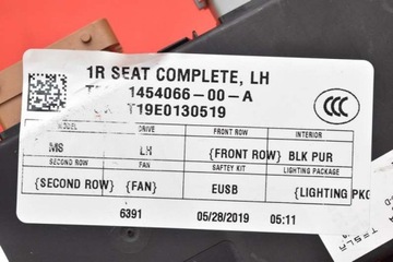 фото thumb №8, Блок керування модуль сидіння водія 1454066-00-a tesla s рестайлінг 16-21