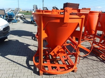 Zbiornik na BETON lej silos kubeł pojemnik 500 L