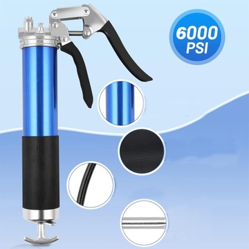 РУЧНОЙ смазочный шприц МАСТЕРСКАЯ Смазочный шприц KALAMITKA TIPS 400 ML