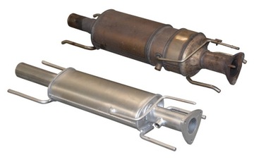 ALFA ROMEO 159 1.9 2.4 JTD DPF FAP ЗАМЕНА ПРОКЛАДКИ ГЛУШИТЕЛЯ