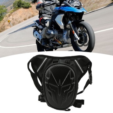 Torba na nogę motocykla Matowa torba na nogę z PVC Wielofunkcyjne torby na udo