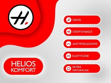 ОБУВЬ ЖЕНСКАЯ САНДАЛИИ HELIOS 4043 КОМФОРТНАЯ КОЖАНАЯ БЕЖЕВАЯ 40 MG