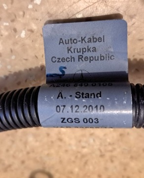 фото thumb №7, Mercedes w246 b180 cdi клема плюсова piroteczniczna n000000006427