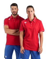 Футболка Arena Team Poloshirt Solid Cotton RED M