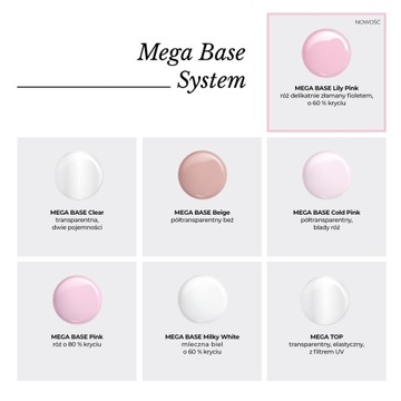 Mega Base Wielofunkcyjna Baza Hybrydowa Cold Pink 8ml Victoria Vynn