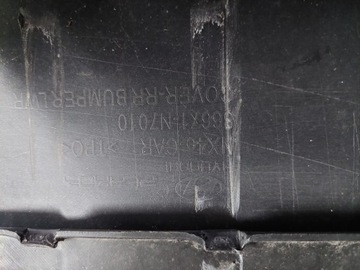 фото thumb №9, Dół бампера заднего бампер диффузор hyundai tucson 4 iv 86671-n7010