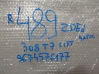 Peugeot 308 t7 рестайлинг  бампер передний новый оригинальный pdc 7401xe 9674576177 Доставка, фото thumb