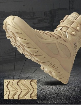 Высокие ботинки Military Tactical Boots 45 хаки
