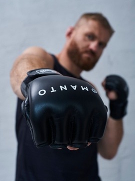 MANTO RĘKAWICE MMA chwytne TRENINGOWE mma impact M