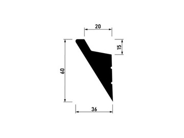 Listwa przysufitowa Wallstyl IL4 NMC