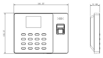 Регистратор рабочего времени DAHUA ASA1222G