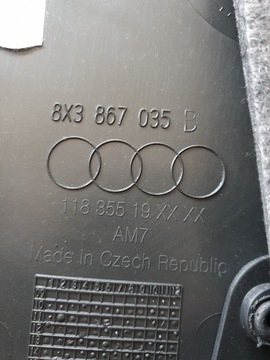 фото thumb №6, Обивка боковая задняя левая audi a1 s1 8x3867035b