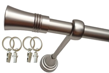 KARNISZ POJEDYNCZY Fi19/320cm METALOWY