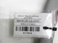 фото thumb №7, Ручка кронштейн стельовий лівий задня bmw e60 e61 lift