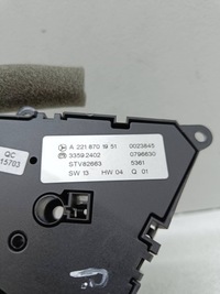 фото thumb №8, Mercedes-benz s w221 2007 перед сторона права кнопки керування сидіння