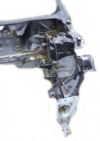 фото thumb №1, Land rover freelander ii лонжерон чверть фартух ліва передня перед