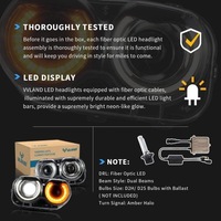 фото thumb №9, Лампа лампы левая +правая перед europa led vland dodge challenger 2015-2023