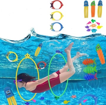 НАБОР ИГРУШЕК ДЛЯ ДАЙВИНГА MIX SWIM TRAINING
