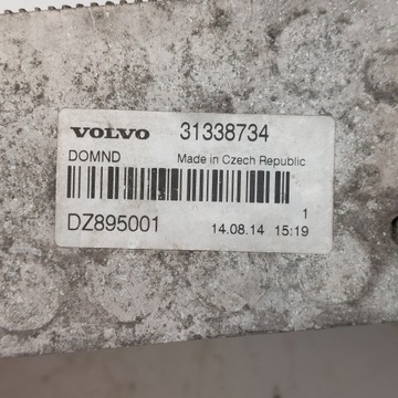 фото thumb №7, Volvo v40 ii 2,0d радіаторів повітря інтеркулер 31338734 dz895001