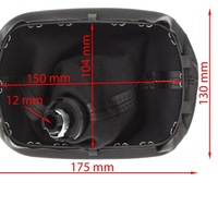 фото thumb №8, Vw passat b5 fl 2000-2005 ручка рычаг переключения передач +чехол