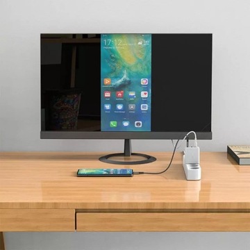 Настенное зарядное устройство Acefast 2in1 GaN 65 Вт USB Type C