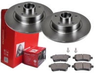 фото thumb №1, Тормозные диски тормозные колодки brembo задняя renault grand scenic iii
