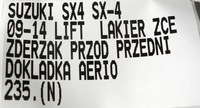 фото thumb №15, Suzuki sx4 sx-4 lift 09-14 бампер перед передній накладка aerio sport zce