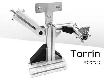 Соединитель структурного профиля TW_5_60 L-Type 2020 M5, усиленный Torrin V-