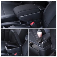 Podłokietnik dedykowany do Opel Astra J bezinwazyjny Ekoskóra uchwyt napoje