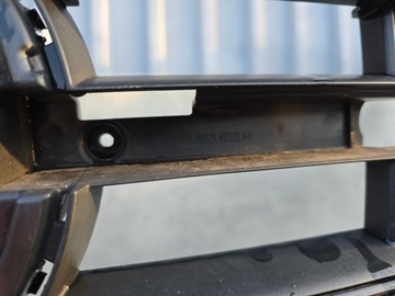 фото thumb №6, Vw touareg iii рестайлінг 760 r line бампер перед переднє решітка радіатора ґрати