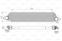 Valeo 818561 радиатор воздуха наддувочный Цена, фото thumb