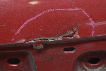 фото thumb №9, Накладка пороговая левая красная a1726980054 mercedes slk r172 amg 11-20