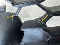 Mercedes gle w167 19r- решітка накладка бампера перед передня a1678852604 Доставка, фото thumb