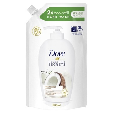 Мыло жидкое восстанавливающее Dove Кокосовый запас 4х500мл