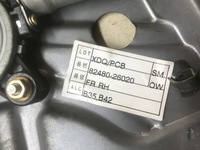 фото thumb №14, Подъемник стекло правый перед santa fe i 9882026100