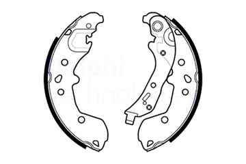 фото thumb №2, Delphi ls2148 набор тормозная колодка тормозных